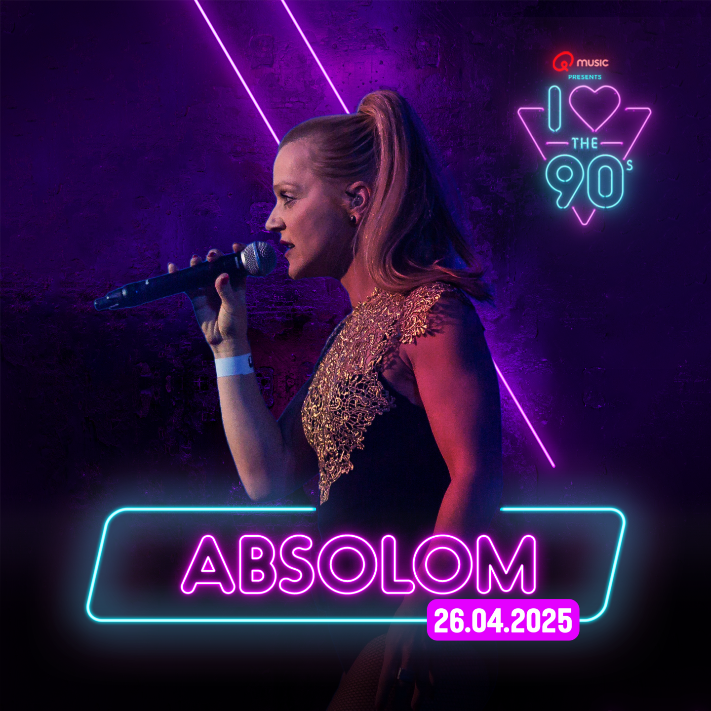 We&rsquo;re revealing a SECRET...🤫 Our next name is none other than Absolom! 🤩 Get ready to relive the 90s with their legendary Belgian dance project! 🪩